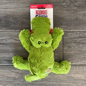 KONG® Ali The Alligator Dog Toy - Plush, Squeaker